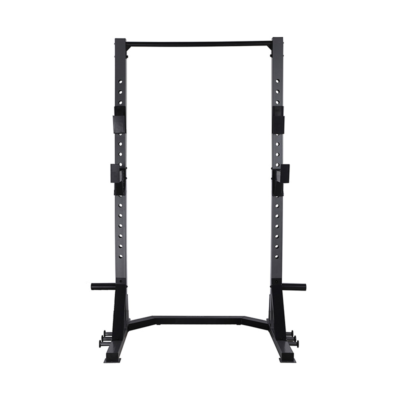 Power Cage สีเทาทนทาน อุปกรณ์ออกกำลังกายสำหรับการฝึกความแข็งแกร่ง